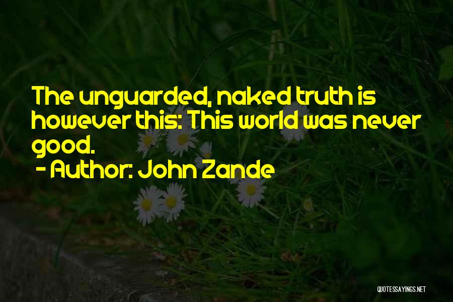 John Zande Quotes 284815