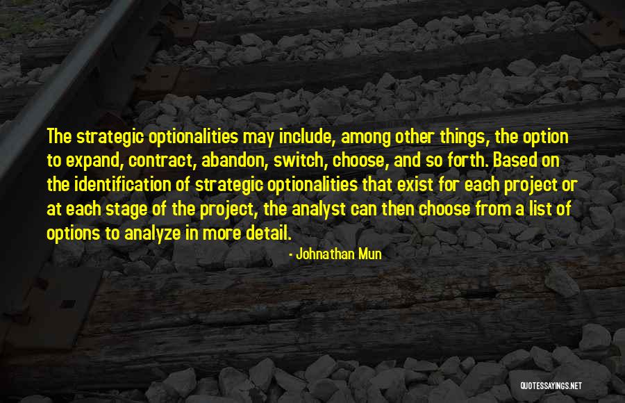 Johnathan Mun Quotes 1416057