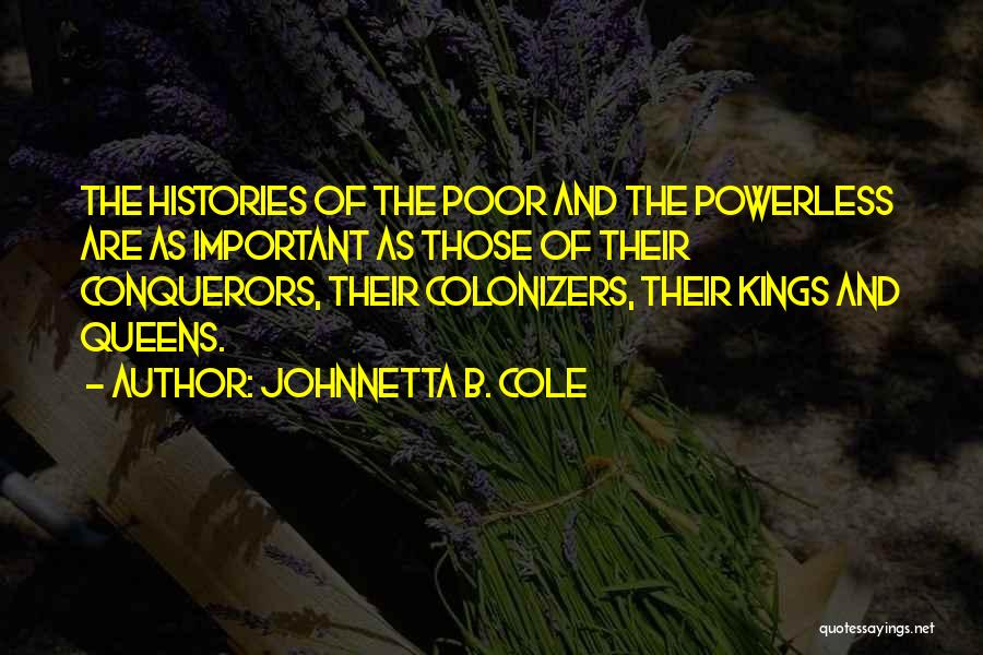 Johnnetta B. Cole Quotes 373238