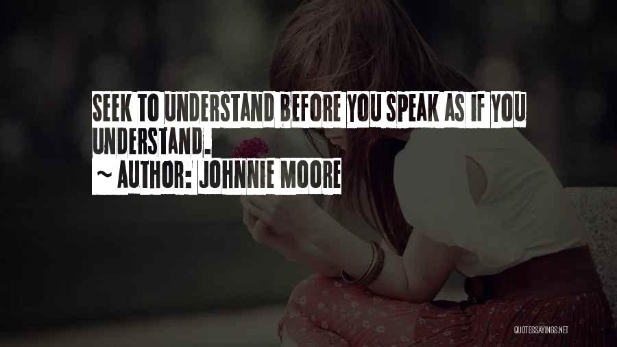 Johnnie To Quotes By Johnnie Moore