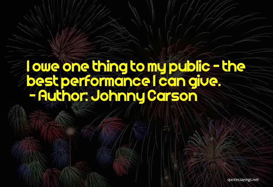 Johnny Carson Quotes 1461362