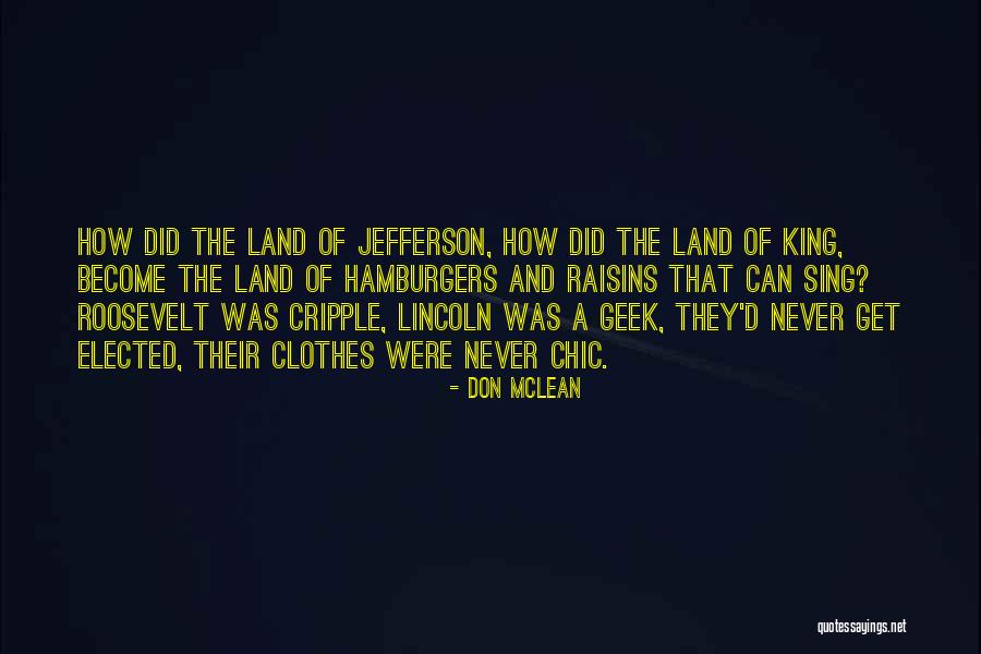 Johnny Clem Quotes By Don McLean Johnny Clem Quotes By Don McLean