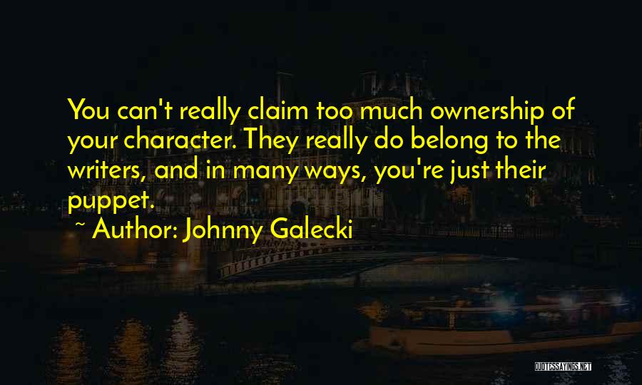 Johnny Galecki Quotes 1111834