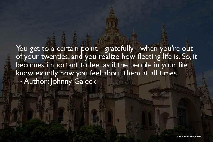 Johnny Galecki Quotes 880971