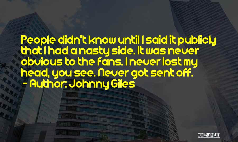 Johnny Giles Quotes 443640