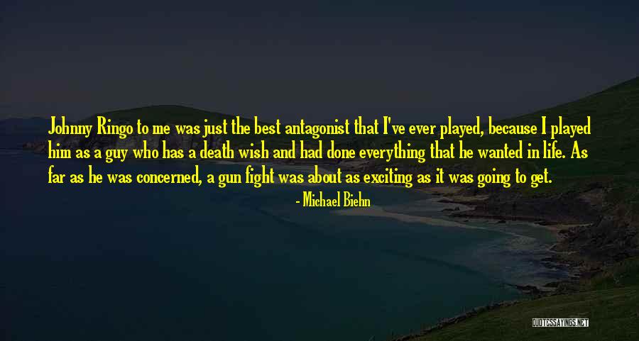 Johnny Got His Gun Quotes By Michael Biehn