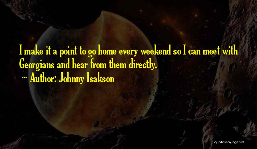 Johnny Isakson Quotes 1671929