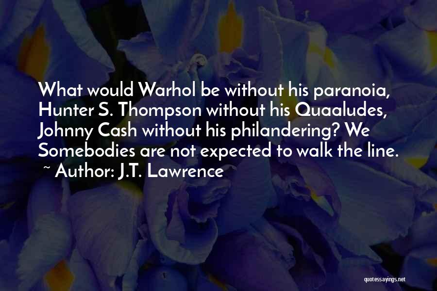 Johnny O'keefe Quotes By J.T. Lawrence