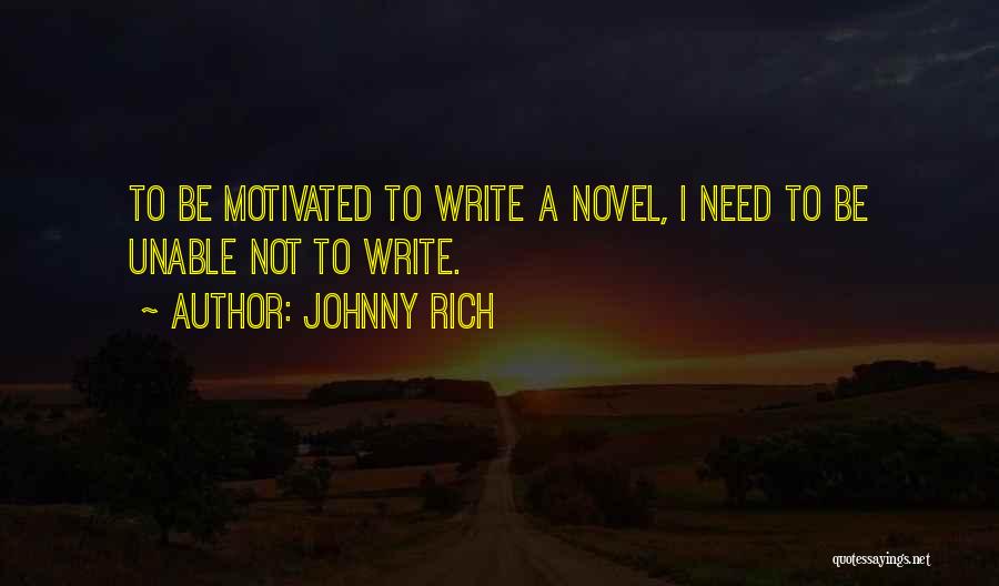 Johnny Rich Quotes 351807