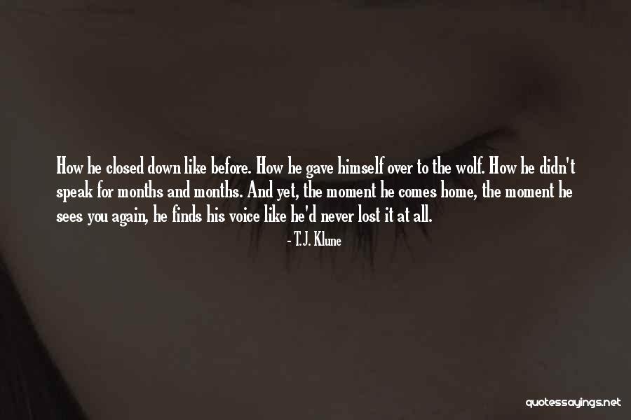 Johnsrud Wisconsin Quotes By T.J. Klune Johnsrud Wisconsin Quotes By T.J. Klune