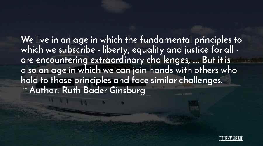 Join Hands Quotes By Ruth Bader Ginsburg