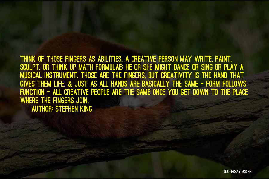 Join Hands Quotes By Stephen King