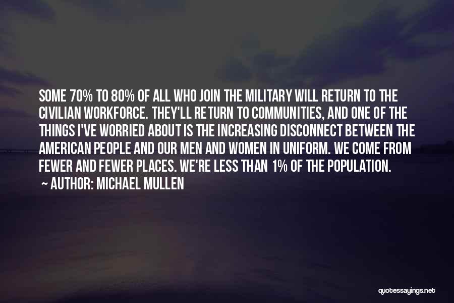 Join Military Quotes By Michael Mullen