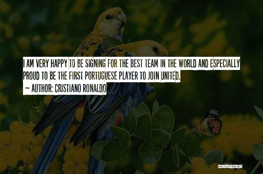 Join My Team Quotes By Cristiano Ronaldo