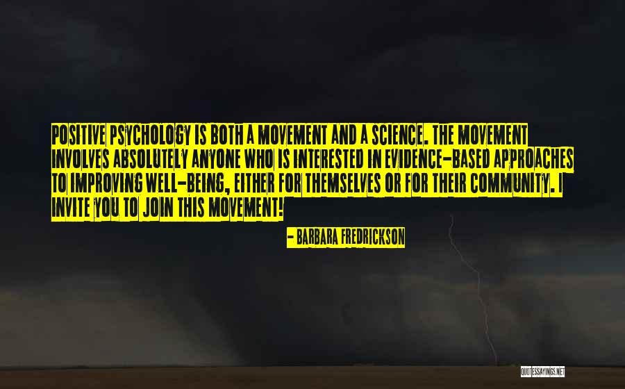Join The Movement Quotes By Barbara Fredrickson Join The Movement Quotes By Barbara Fredrickson