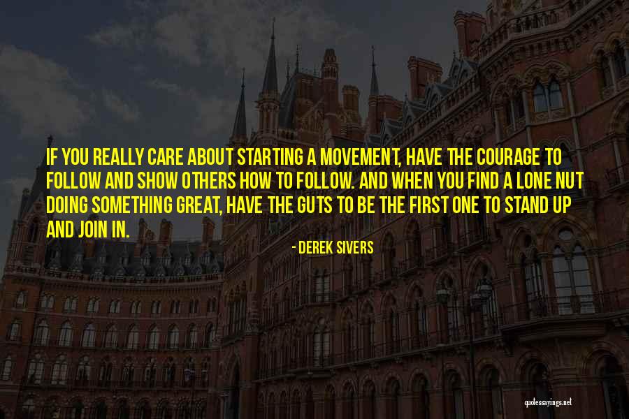 Join The Movement Quotes By Derek Sivers