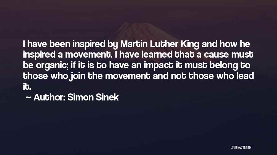 Join The Movement Quotes By Simon Sinek