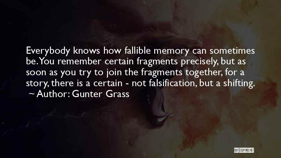 Join Together Quotes By Gunter Grass