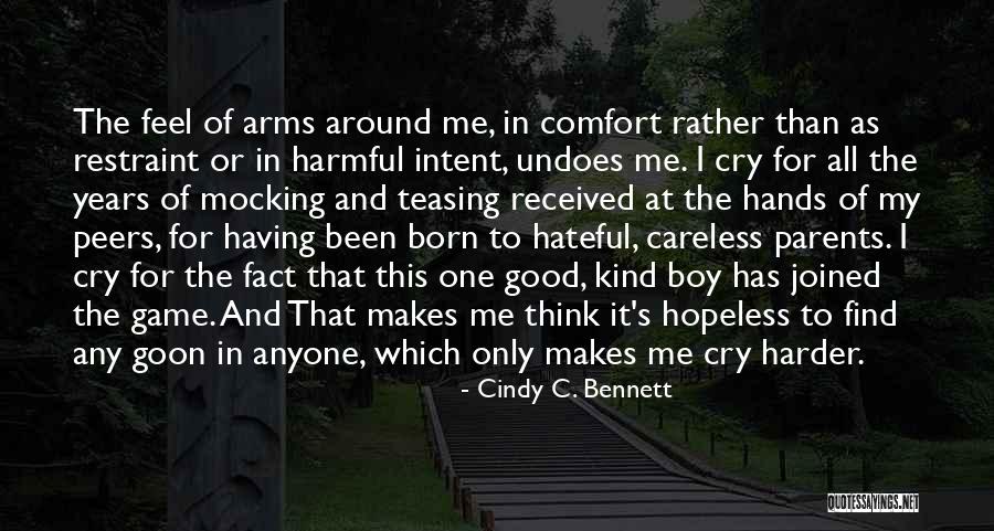 Joined Hands Quotes By Cindy C. Bennett Joined Hands Quotes By Cindy C. Bennett