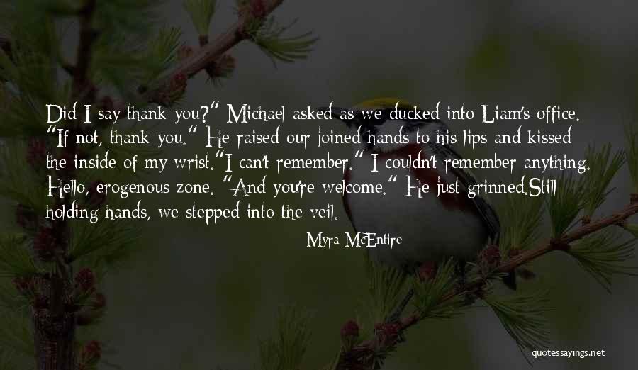 Joined Hands Quotes By Myra McEntire Joined Hands Quotes By Myra McEntire