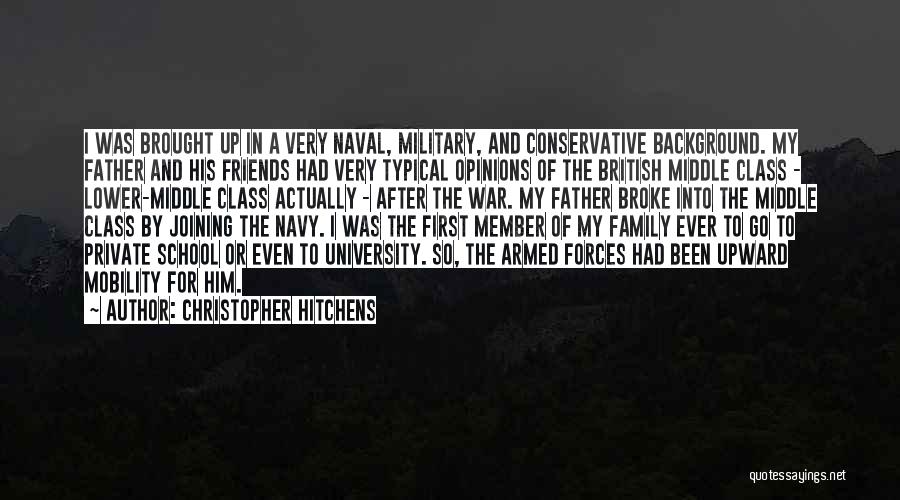 Joining A Family Quotes By Christopher Hitchens