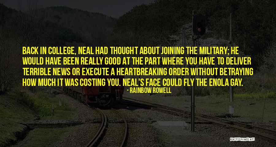 Joining Military Quotes By Rainbow Rowell Joining Military Quotes By Rainbow Rowell