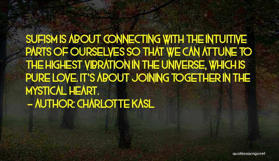 Joining Together Quotes By Charlotte Kasl