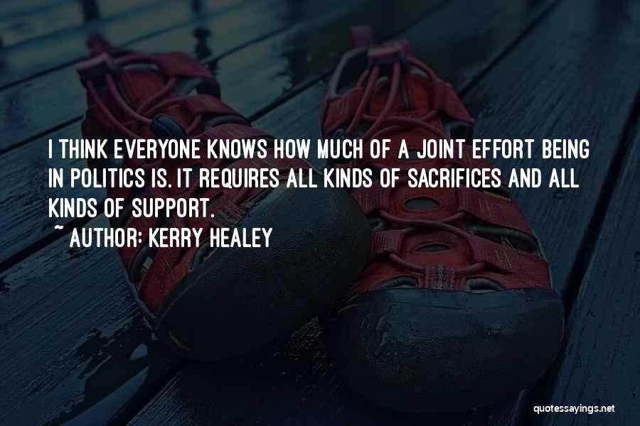 Joint Effort Quotes By Kerry Healey