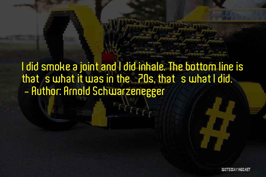 Joint Quotes By Arnold Schwarzenegger