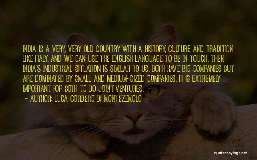 Joint Ventures Quotes By Luca Cordero Di Montezemolo