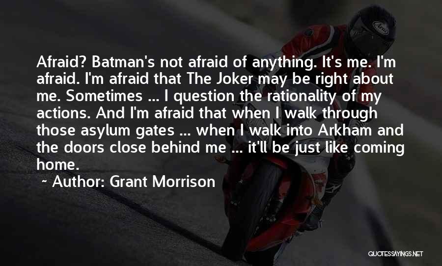 Joker Vs Batman Quotes By Grant Morrison