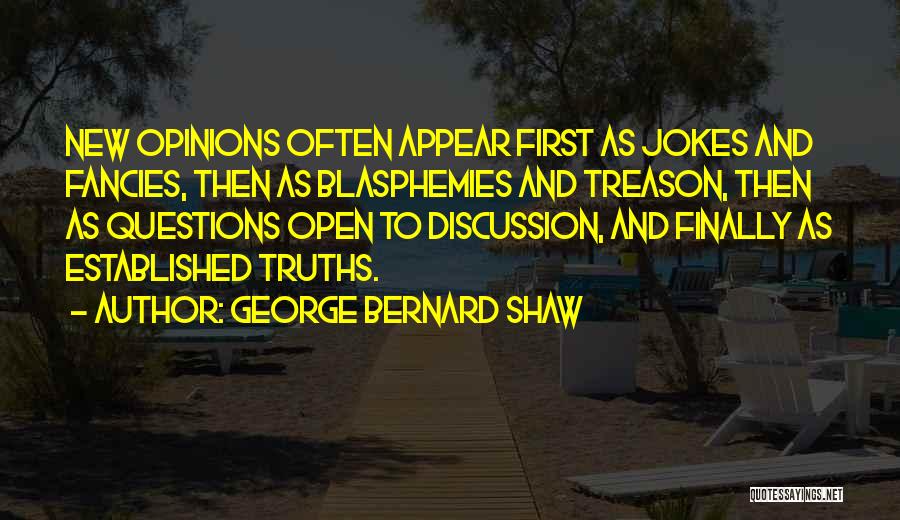 Jokes And Truth Quotes By George Bernard Shaw