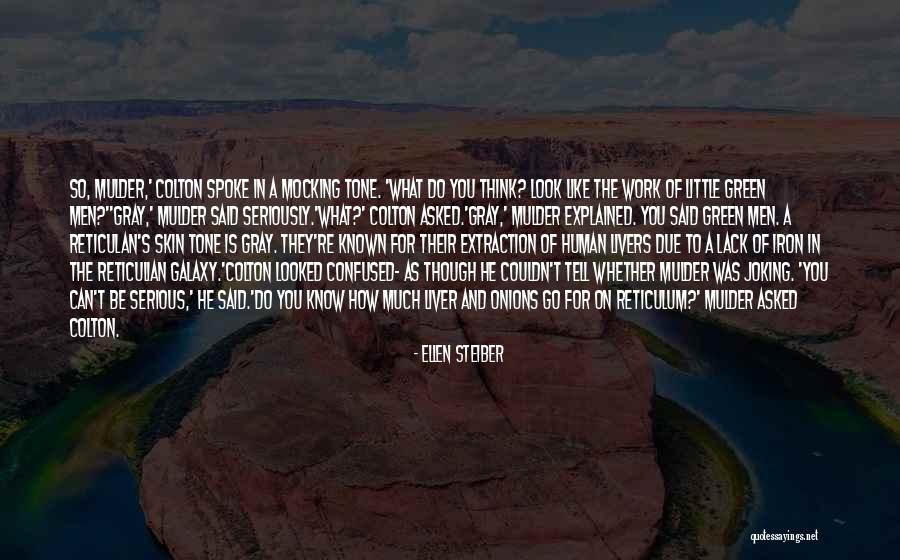 Joking Quotes By Ellen Steiber Joking Quotes By Ellen Steiber