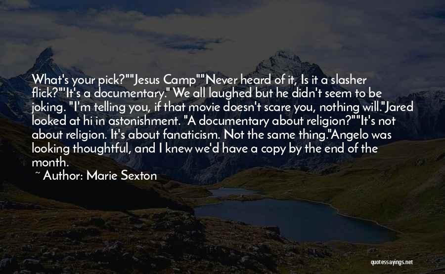 Joking Quotes By Marie Sexton
