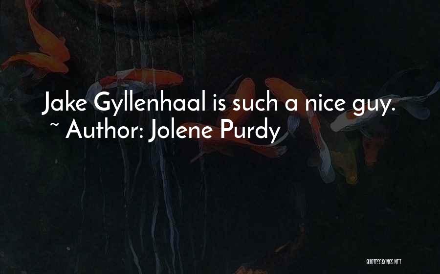 Jolene Purdy Quotes 2011484