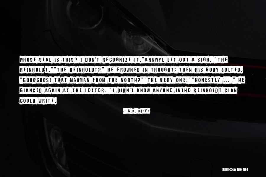 Jolted Quotes By G.A. Aiken Jolted Quotes By G.A. Aiken