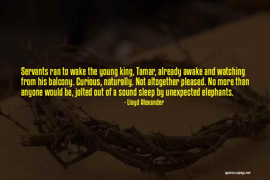 Jolted Quotes By Lloyd Alexander Jolted Quotes By Lloyd Alexander