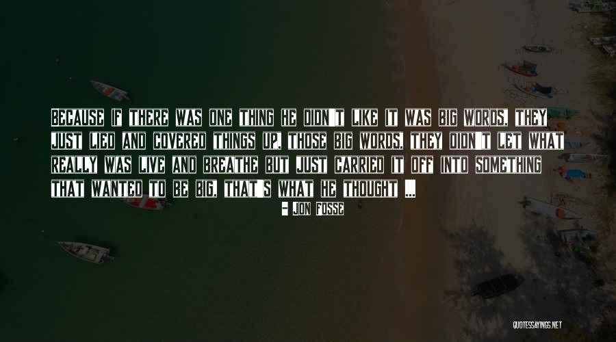 Jon Fosse Quotes 566123