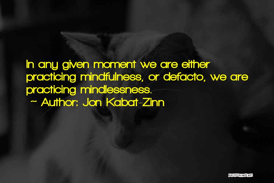Jon Kabat-Zinn Quotes 203713