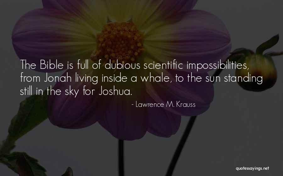 Jonah And The Whale Quotes By Lawrence M. Krauss Jonah And The Whale Quotes By Lawrence M. Krauss