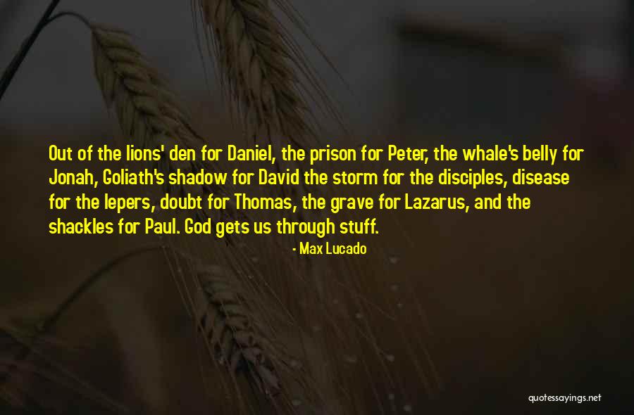 Jonah And The Whale Quotes By Max Lucado