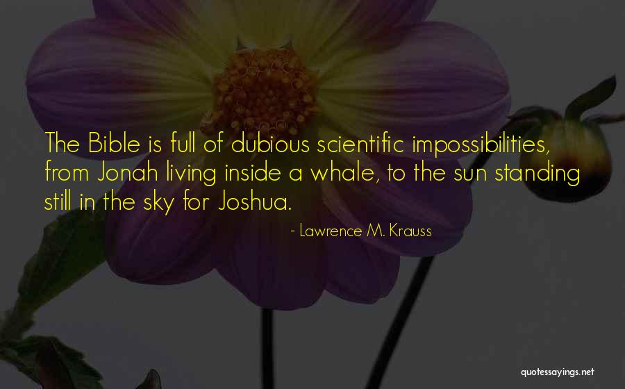 Jonah In The Bible Quotes By Lawrence M. Krauss Jonah In The Bible Quotes By Lawrence M. Krauss