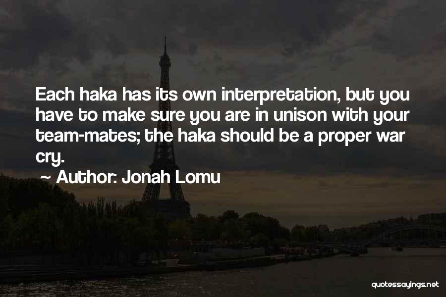 Jonah Lomu Quotes 1071870