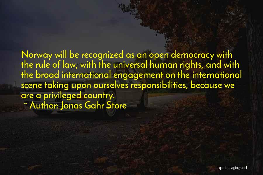 Jonas Gahr Store Quotes 1514999