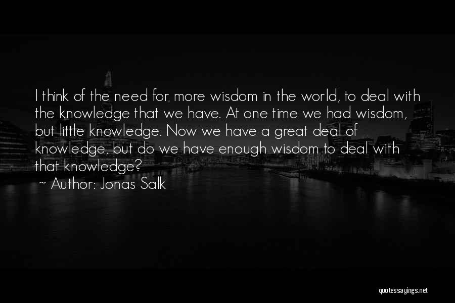 Jonas Salk Quotes 1994290