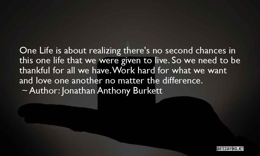 Jonathan Anthony Burkett Quotes 224319