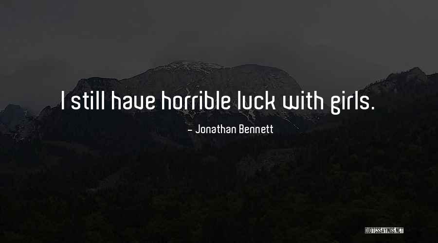 Jonathan Bennett Quotes 1172297 Jonathan Bennett Quotes 1172297