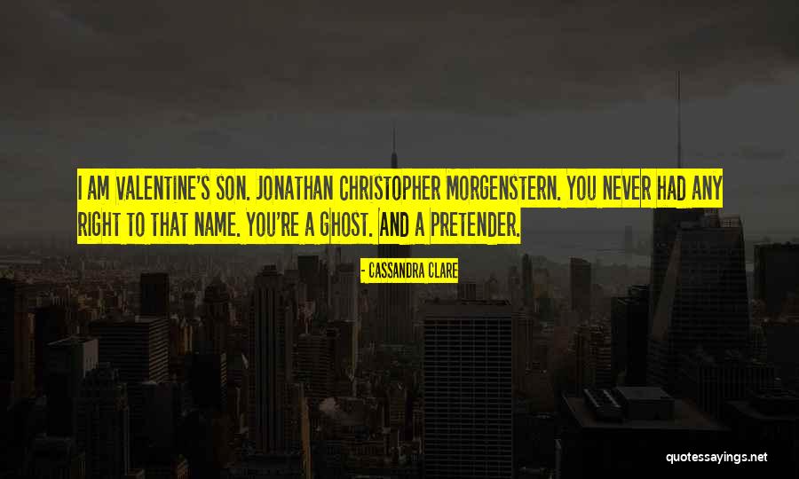 Jonathan Christopher Morgenstern Quotes By Cassandra Clare Jonathan Christopher Morgenstern Quotes By Cassandra Clare