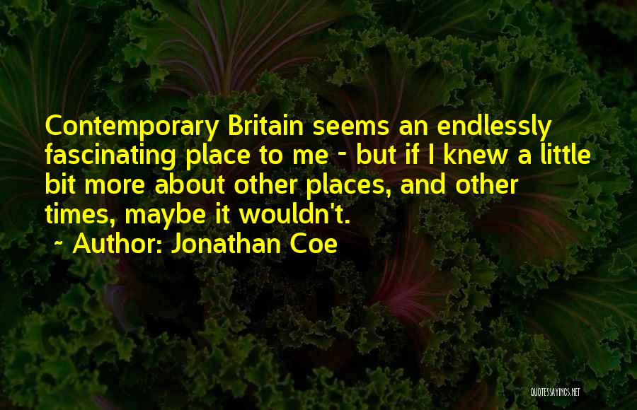 Jonathan Coe Quotes 235973