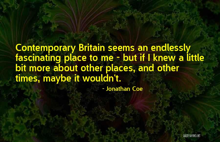 Jonathan Coe Quotes 235973